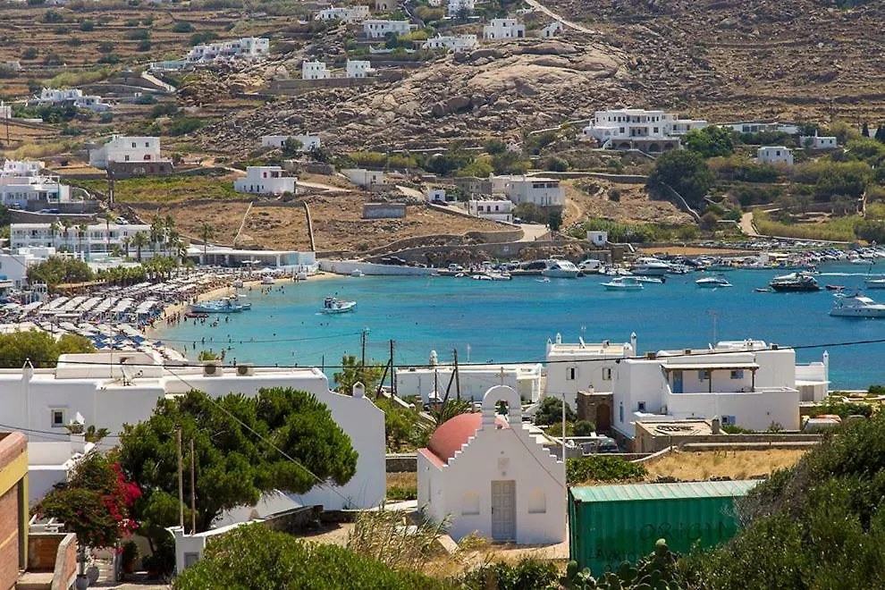 Traditional Mykonian Villa Ornos  Yunanistan